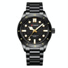 Curren 8450 Business Sports Steel Strap Men Quartz Watch, Color: Black Shell Black