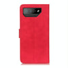 For Asus Zenfone 7 KHAZNEH Retro Texture Leather Phone Case(Red)