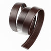 Men Casual Cow Leather Belt Waistband, Length: 130cm(Black)