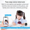 1080P WiFi Smart IP Camera - Pan & Tilt, Night Vision, 2-Way Audio (US Plug)
