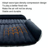 ZQ-418 SUV Rear Trunk Inflatable Bed Cushion Travel Universal Air Bed(Blue Black)