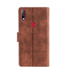 For Asus Zenfone Max Plus (M2) ZB634KL Skin Feel Crocodile Texture Magnetic Clasp PU Leather Phone Case(Brown)