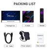 H96 Max-3318 4K Ultra HD Android TV Box with Remote Controller, Android 10.0, RK3318 Quad-Core 64bit Cortex-A53, 2GB+16GB, Support TF Card / USBx2 / AV / Ethernet, Plug Specification:EU Plug