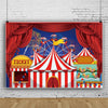 150 x 100cm Circus Clown Show Party Photography Background Cloth Decorative Scenes(MDZ00335)