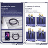 TOTU BT-018 Ming Series 3A USB to 8 Pin Fast Charging Data Cable, Length:1.5m(Purple)