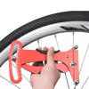 Bicycle Spokes Tension Meter Tool Rim Adjustment Measurement Gauges (Red)
