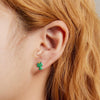 S925 Sterling Silver Little Frog Ear Stud Women Earrings