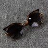 Fashion Baby Girls and Boys Cat Eyes Sunglasses Anti-UV Sunglasses(Leopard)