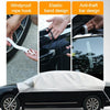 Car Half-cover Car Clothing Sunscreen Heat Insulation Sun Nisor, Aluminum Foil Size: 4.8x1.7x1.5m