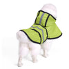 Pet Reflective Raincoat Large Dog Poncho, Size: L(Fluorescent Green)