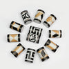 Imitation Marble 3D Relief Wall Sticker Living Room Anchor Sticker(YXT-001)