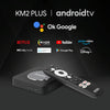 MECOOL KM2 Plus 4K Smart TV BOX Android 11.0 Media Player with Remote Control, Amlogic S905X2 Quad Core, RAM: 2GB, ROM: 16GB, UK Plug