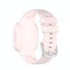 For Garmin Vivofit JR3 Silicone Pure Color Watch Band(Pink)