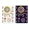 2 PCS Fluorescent Bronzing Waterproof Tattoo Stickers(JYG-005)