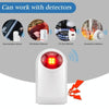 90dB Wired Outdoor Siren with Blue Flashing Light (12V DC, PA-100)