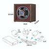 USB Automatic Mechanical Watch Shaker Watch Rotates Places Storage Box, Color: 1 Watch Red