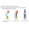 Portable Mini Aluminum Refillable Perfume Bottle Spray Empty Cosmetic Containers Atomizer, Capacity:5ml(Gold)