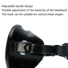 WAVE Panoramic Wide Field Of Vision Diving Goggles Anti-Fog And Waterproof Snorkeling Tempered Glass Mask, Size: One Size(Transparent)