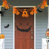 3m Halloween Honeycomb Garland Pendant Spider Bat Party Flag Scene Layout Props(Pumpkin)