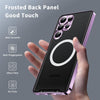 For Samsung Galaxy S25 Ultra 5G MagSafe Magnetic Frosted Metal Phone Case(Purple)
