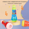 Echo Microphone Physical Echo Kids Microphone Musical Toys(Orange)