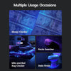 Mini 9 LEDs 395nm Ultraviolet Ray Detection Flashlight(Black)