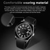 addies MY-1601 Regular Version Silicone Watchstrap Quartz Watch, Support Calendar, Size:S (Yellow)