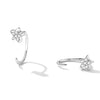 S925 Sterling Silver Star Ear Hook Women Earrings