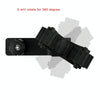 Canoe Paddle Fishing Rod Holder Rail Bracket, Specification: Fixed Roller + Nylon Ring