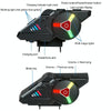 KUQIBAO Motorcycle Helmet Built-in Waterproof Bluetooth Earphone(Hard Microphone)