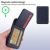 For Samsung Galaxy A35 5G BETOPNICE Vertical Flip Detachable MagSafe Wallet Phone Case(Blue)