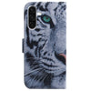 For Samsung Galaxy A26 5G Coloured Drawing Flip Leather Phone Case(Tiger)