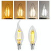 C35 Constant Current Flicker-free LED Highlight Retro Chandelier Lights, Power: Sharp Bulbs E14-4W(2200K)