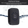 Wireless Doorbell, 300m Range, Plug-in, LED Flash, 38 Ringtones
