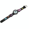 JNEW A342-86170 Children Cartoon Jelly Silicone Strap Quartz Watch(Robot)