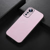 For Xiaomi 12 Lite Cowhide Texture PU Phone Case(Pink)