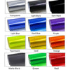 2pcs Car Headlight Protective Film Tail Light Film Motorcycle Fog Light Film, Size:30 x 100cm(Fluorescent Yellow)