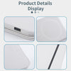 3 in 1 Cellphone Magnetic Wireless Charger Card Holder Phone Bracket(Black)