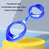 HAIZID Adult Competition Training Transparent Myopia Swimming Goggles, Color: 580 Blue 350 Degrees