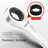 Combination Ratchet Wrench with Flexible Head Dual-purpose Ratchet Tool, Specification: 6mm