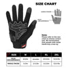 Motorcycle Outdoor Riding Non-slip Touch Screen Sun Protection Gloves, Size: XXL(Black)