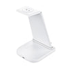 HQ-UD21 3 in 1 Folding Mobile Phone Watch Multi-Function Charging Stand Wireless Charger for iPhones & Apple Watch & Airpods (White)