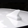 A-886 Car Auto Shark Fin Dome Antenna Decoration for Honda Buick Nissan Hyundai Toyota Volkswagen Mazda(White)