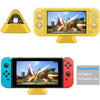 2 PCS DOBE TNS-19062 Host Charging Bottom Portable Triangle Game Console Charger For Switch / Lite(Coral Red)