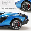 1:32 Simulation Sound Light Children Alloy Sports Car Model Boy Car Toy(Blue)