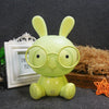 Fashion Cute Cartoon Rabbit LED 3-modes Dimming Touch Control Bedside Lamp, US Plug(Yellow)