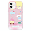 For iPhone 11 Skin Feeling Jelly TPU Hybrid PC Phone Case(Weather Pink)