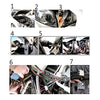12V 35W H4-3 HID Xenon Light High Intensity Discharge Lamp Kit, Color Temperature: 6000K
