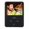 1.8 inch TFT Screen MP4 Player with TF Card Slot, Support Recorder, FM Radio, E-Book and Calendar(Black)