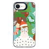 For iPhone 7 / 8 / SE 2020 2022 Christmas Series PC Full Coverage Pattern Phone Case(CK061 Black)